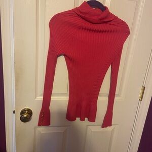 Hooked Up by IOT pink Turtleneck Sweater